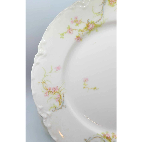 Set of 4 - MINT! Haviland Limoges Schleiger Pattern ~7.5" Salad Plates - Picture 5 of 9